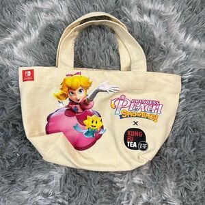 Princess Peach Show Time X Kung Fu Tea Mini Tote Bag - Exclusive